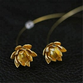 Design-Lady-Lotus-Flower-silver-shenzhen-jewelry (4)